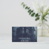 Paranormales Untersuchungshaus Spuk Visitenkarte (Stehend Vorderseite)