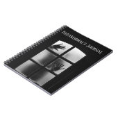 Paranormal's Journal-Notebook (80 Seiten B&W) Notizblock (Linke Seite)