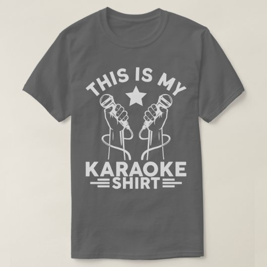 Paraoke Party Gesang 2 T-Shirt (Design vorne)