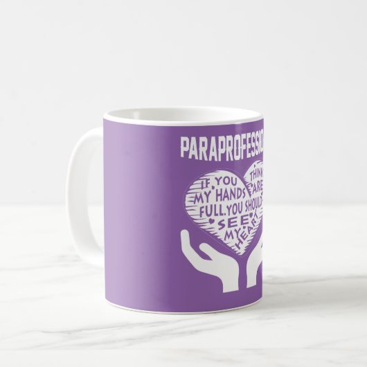 Paraprofessional Kaffeetasse (Vorderseite Links)