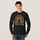 Paraprofessional Para Squad Crew Boho Rain T-Shirt (Vorne ganz)