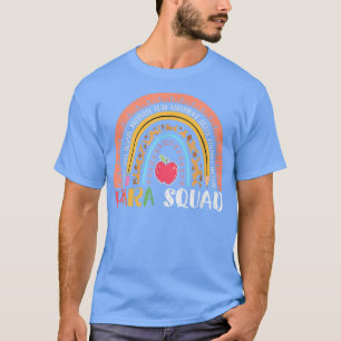 Paraprofessional Para Squad Crew Boho Rain T-Shirt