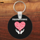 Paraprofessional, wenn du denkst, dass meine Hände Schlüsselanhänger (Vorderseite)