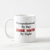 Paraprofessional-/Zombie-Jäger Kaffeetasse (Links)