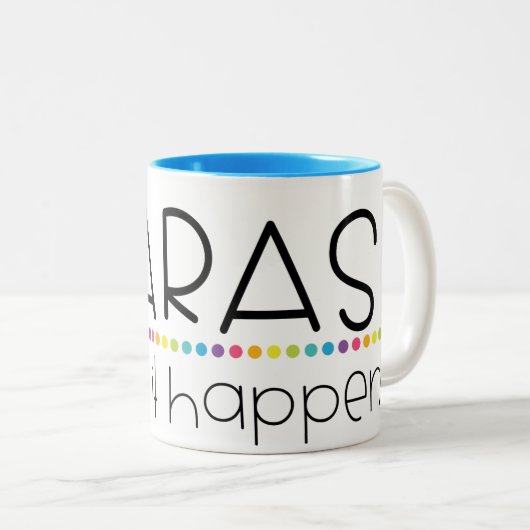 Paraprofessionals lassen es geschehen Tasse (VorderseiteRechts)