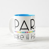 Paraprofessionals lassen es geschehen Tasse (Vorderseite Links)