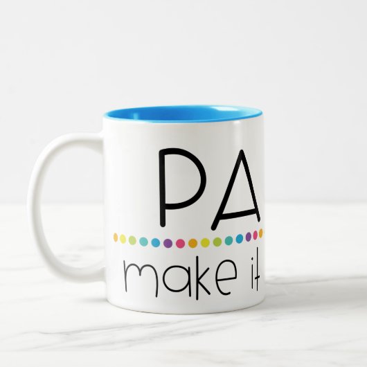 Paraprofessionals lassen es geschehen Tasse (Links)