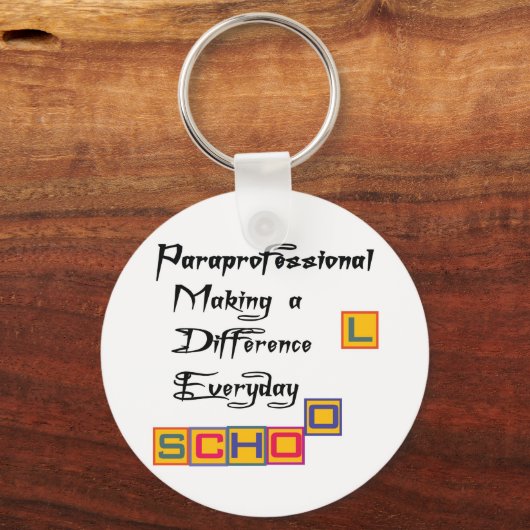 PARAPROFESSIONELLE UNTERSCHIEDE SCHLÜSSELANHÄNGER (Vorderseite)