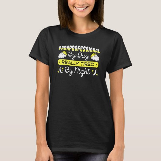 Paraprofessioneller Paraeducator Para-Pro Lehrer K T-Shirt (Vorderseite)
