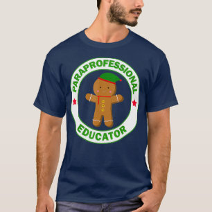 Paraprofi-Erzieher Weihnachts-Paraeducator T-Shirt