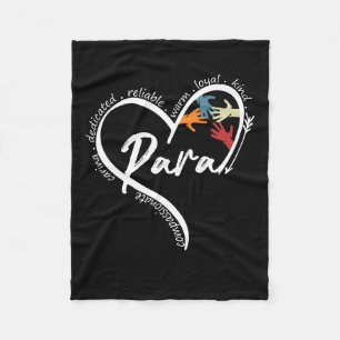 Paraprofi-grafische T-Shirts gehen zurück zur Schu Fleecedecke
