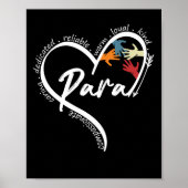 Paraprofi-grafische T-Shirts gehen zurück zur Schu Poster (Vorne)