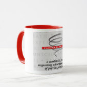 Parapsychologie-Grundlagen-Logo-Tasse Tasse (Vorderseite Links)