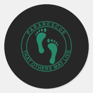 Pararescue Pj Jolly Green Feet 0705201802 Runder Aufkleber
