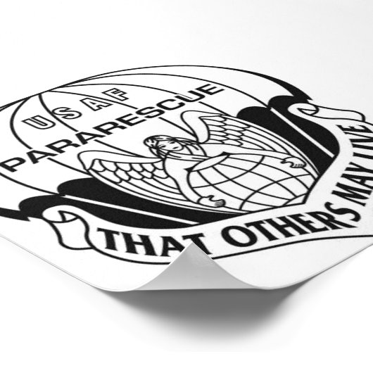 Pararescue Poster (Ecke)