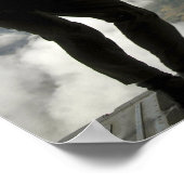 Parareskuemen springen aus der Rückseite einer C-1 Poster (Ecke)