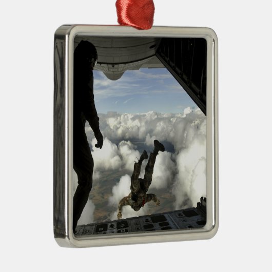 Parareskuemen springen aus der Rückseite einer C-1 Silbernes Ornament (Rechts)