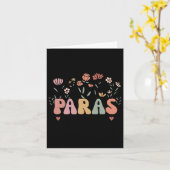 Paras ermöglichen es Lehrern Wildblume zurück zu Karte (Gelbe Blume)