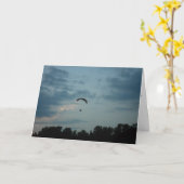 "Parasailer" Get Well Card Karte (Gelbe Blume)