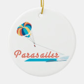 Parasailer Keramik Ornament (Vorne)