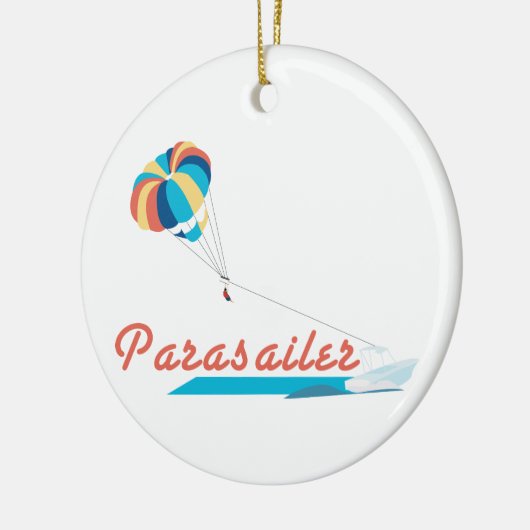 Parasailer Keramik Ornament (Links)