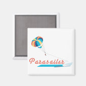 Parasailer Magnet (Vorderseite/Rückseite)