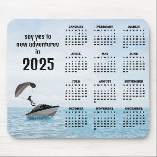 Parasailing Design 2025-Kalender Mousepad