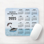 Parasailing Design 2025-Kalender Mousepad (Mit Mouse)