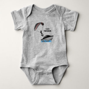 Parasailing Design Baby Bodysuit Strampler