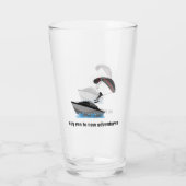 Parasailing Design Drink Glass Glas (Rückseite)