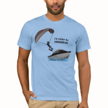 Parasailing Design T - Shirt Tee Shirt