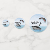 Parasailing Design Table Confetti Konfetti (Rückseiten)