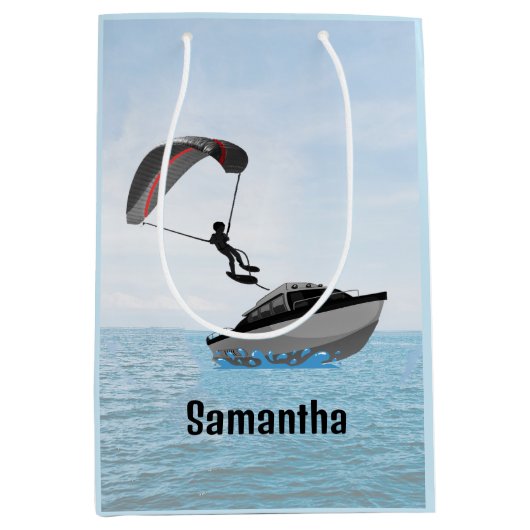 Parasailing Mittlere Geschenktüte (Vorderseite)
