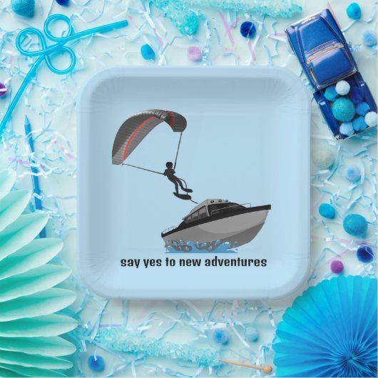 Parasailing Pappteller (Party)