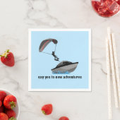 Parasailing Serviette (Beispiel)