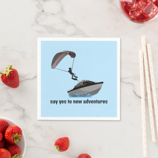 Parasailing Serviette (Beispiel)