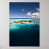 Parasailing über der schönen Lagune von Bora Poster (Vorne)