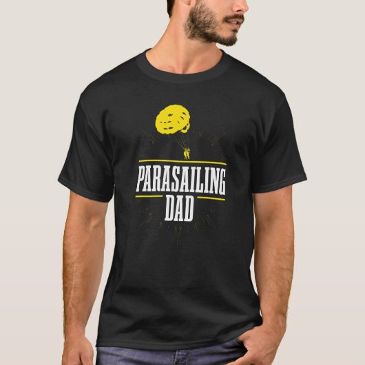 Parasailing Vater Parasail Parasailer Apparel T-Shirt (Vorderseite)