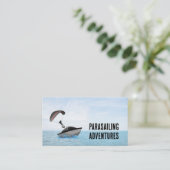 Parasailing Visitenkarte (Stehend Vorderseite)