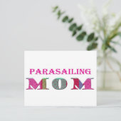 ParasailingMom Postkarte (Stehend Vorderseite)
