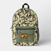 Parasaurolophus Bedruckter Rucksack (Vorderseite)