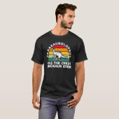 Parasaurolophus Crest Dinosaur Ever Retro Parasaur T-Shirt (Vorne ganz)