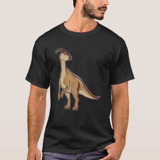 Parasaurolophus Dinosaur Ancient Saurian T-Shirt (Vorderseite)