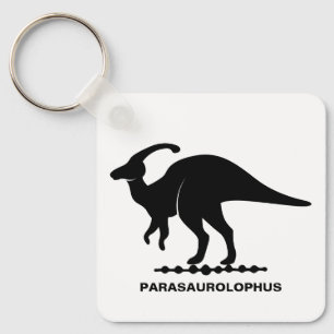 Parasaurolophus-Dinosaur-Silhouette-Schlüsselanhän Schlüsselanhänger