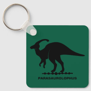 Parasaurolophus-Dinosaur-Silhouette-Schlüsselanhän Schlüsselanhänger