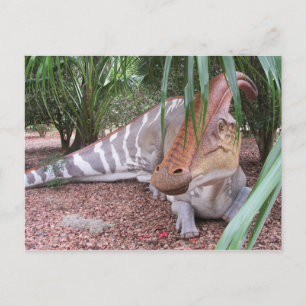 Parasaurolophus - Dinosaurier - Lernkarte Postkarte