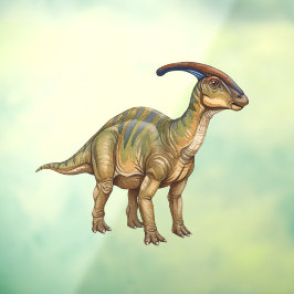 Parasaurolophus  fensteraufkleber