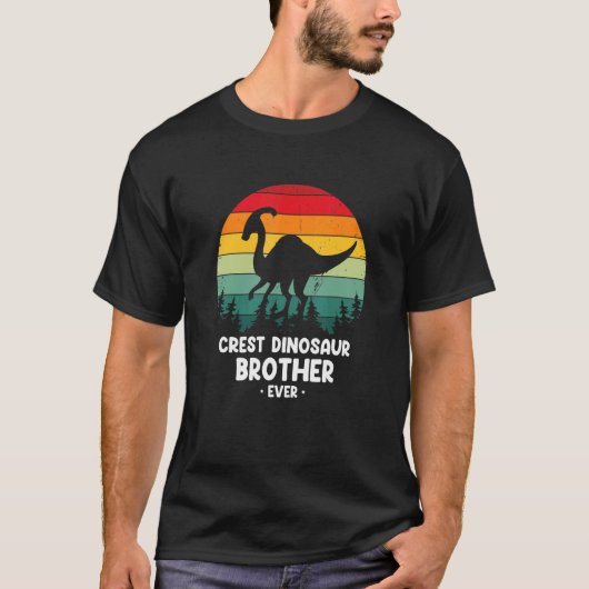Parasaurolophus for Cest Dinosaur Brother ever T-Shirt (Vorderseite)