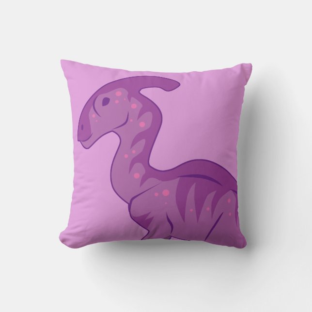 Parasaurolophus (Gesicht) Kissen (Vorderseite)