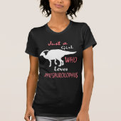Parasaurolophus Girl-Geschenk T-Shirt (Vorderseite)